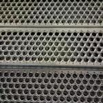 Round Holes Galvanized Steel Plank Grating	Perforated Anticorrosion for sale