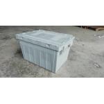 High Durability Plastic Stackable Storage Turnover Boxes 550*370 mm for sale