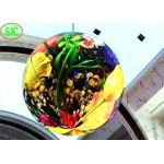 High Definition Indoor Full Color LED Display P4 Soft Module Led Ball Screen hanging for sale