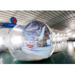 OEM Inflatable Snow Globe with Tunnel for Promotion for sale