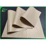 50gsm - 120gsm Recyclable Uncoated Kraft Paper Rolls Durable Handbags Material for sale
