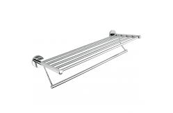 China Polished Finish Bathroom Towel Racks Sus 304 Towel Shelf 25.6 Inch supplier