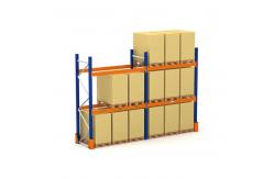 China Heavy Duty Storage Steel Metal Selective Pallet Racking System Multi Layers supplier
