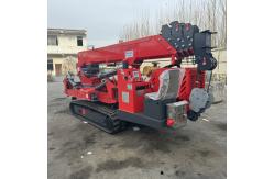 China Mini Electric And Diesel Mobile Lifting Crawler Spider Crane 5T 8T Telescopic Boom supplier