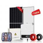 MPPT On Grid Solar System Home Power Energy Storage Ground Mounting 15KW for sale