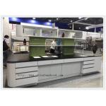 Free Standing Metal Laboratory Cabinets / Science Lab Workstations