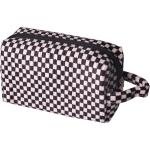 Toiletry Cosmetic Bag Organizer with Handle Red Daily Storage Purse Travel Bag for sale