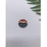 Personalized Zamac nameplate metal logo zinc alloy brand logo for famous spirits for sale