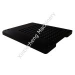 Black Aluminum 6063 Medical Equipment Parts Board Customized Make CNC for sale
