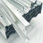 Ground Galvanized Steel Profile Solar Panel Mounting Structure Single Section HDG Steel PV Support Structure for sale