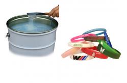 China Fast Curing 2 Part LSR Liquid Silicone Rubber For Printing Aging Resistance supplier