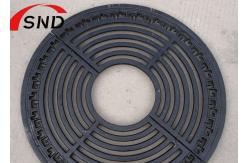 China Circle Ductile Iron Gully Grate For Tree Pond Grate E600 Gully Grate supplier