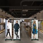 Full Display RK3288 Floor Standing Digital Signage For Advertising 35 Inches for sale
