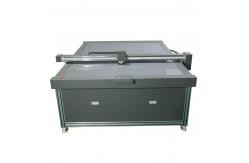 China Digital Paper Box Sampler Cutting Making Machine With Rubber Belt supplier