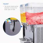 Double Tanks 18 L Commercial Cold Drink Dispenser/Cold Beverage Dispenser for sale