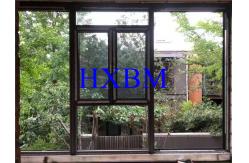China PVDF Coated Metal Sliding Windows 6063-T5 Aluminum 12A Double Glazed supplier