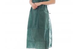 China Single Use Nonwoven Patient Gown Without Sleeves supplier
