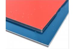 China SGS Non Toxic 2mm Nano PVDF Aluminum Composite Board supplier
