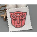 Personalized Embossed Cloth Patches Uniform Custom Shape Design for sale