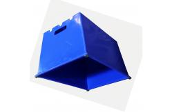 China Custom Non Slip Plastic Step Stool 3.4KG Weight 12 Inches Height supplier