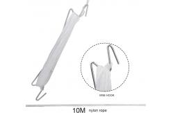 China Nylon Polypropylene Tomato Tying Twine 7200D 9000D With Iron Support Hooks supplier