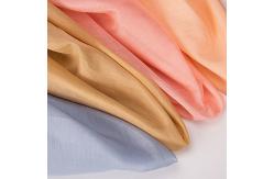 China Charmeuse Shimmer Tulle Chiffon Cotton Silk Blend Fabric Plain supplier