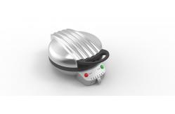 China 1000W Heart Shaped grill and Waffle Maker With Temperature Control Knob supplier