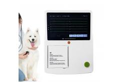 China Veterinary 12 Lead Ekg Electrocardiogram Ecg Machine 3 Channel Printer PC Software supplier