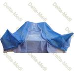 Mesh Screen Urology TUR Disposable Sterile Drape With Pouch / Finger Cot for sale