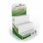 Custom Logo Wooden Display Stand Wood Tier Display Stand ODM for sale