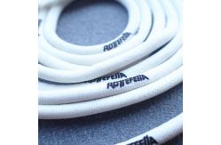 China Silicone Dipped Dyeable 4mm Drawstring Cord For Sweatpants supplier