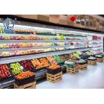 Refrigerated Display Cabinet / Air Curtain Cabinet / Fruit Fresh-Keeping Cabinet Supermarket Commercial Display Cabinet for sale