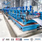 PLC Square Round Tubes 3mm Cold Rolled Steel Machine for sale