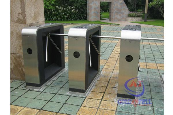Automatic coin machine digital counter Barcode identification access control system price tripod turnstile