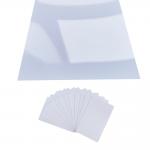 White 760mic 20X30cm PVC Binding Cover For ID Card for sale