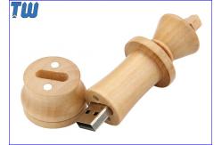 China Bulk 1:1 Chess Cool 8GB Driver USB Disk Maple Wood Natural Material supplier