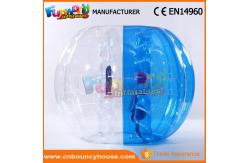 China Transparent Inflatable Bubble Ball / Inflatable Zorb Ball Large Hot Air Welded supplier