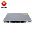Cisco C3850 series 48 Ports Data dasar IP perusahaan Gigabit Core stackable switch WS-C3850-48P-L for sale