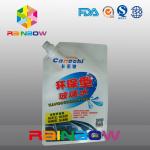 Laminated Layer Spout Pouch Packaging With Slot For Windshield Washer Fluid for sale