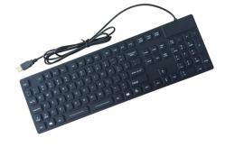 China IP68 USB PS2 Interface 100mA Waterproof Keyboard 105 Keys supplier