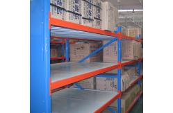 China Manual Boltless Steel Shelving Customizable Warehouse Storage Longspan Rack Shelf Solutions supplier