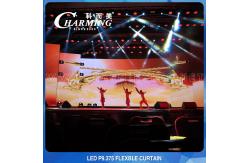 China No Flicker IP65 LED Flexible Display 900x300mm For Building Advertising supplier