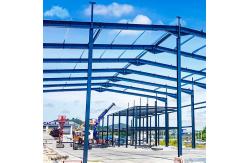China Weather Resistant Steel Structure Farm Shed , Industrial Custom Steel Frame Barn supplier