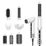China Fast Drying 8-in-1 Professional Hot Air Hair Dryer Brush with Auto-Wrap Curler and 2M Power Cord 1500W Multi-Styler manufacturer