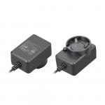 White / Black Plastic Wall Mount Power Adapter Over Current Protection for sale