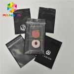 Custom Printed Three Side Seal Plastic Bag For Phone Shell Packaging With Zipper and Clear Front for sale