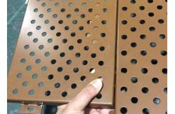 China Electrical Galvanized Perforated Ceiling Tiles 2x2 PVDF Coating Anodizing supplier