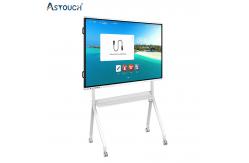 China 4K 98 Inch Smart Tech Interactive Whiteboard 4 Screen Share Google Play supplier