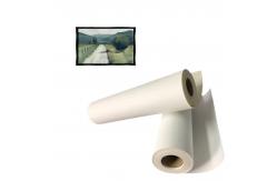 China Eco-Solvent And Latex Printing Inkjet Polycotton Canvas Fine Textured Glossy Surface 380gsm supplier
