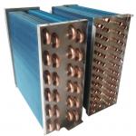 R134A Sandblasting Finned Type Heat Exchanger  Copper Louvered for sale